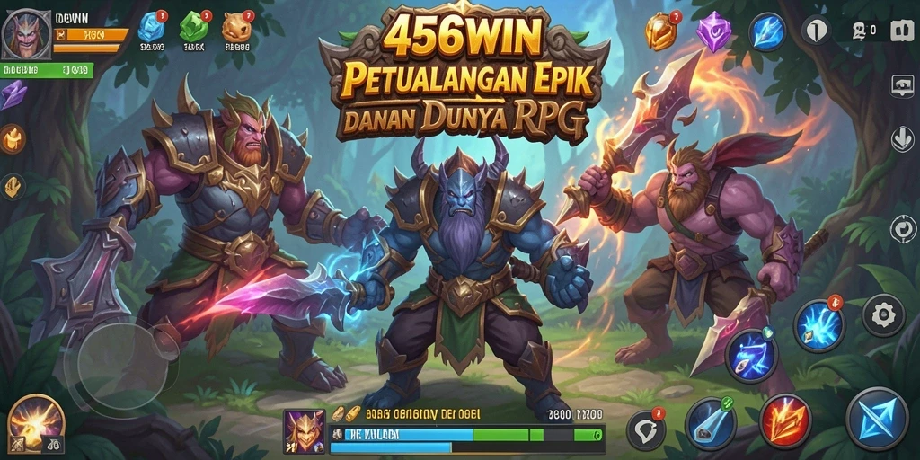 Tampilan gameplay RPG yang menakjubkan di 456WIN.