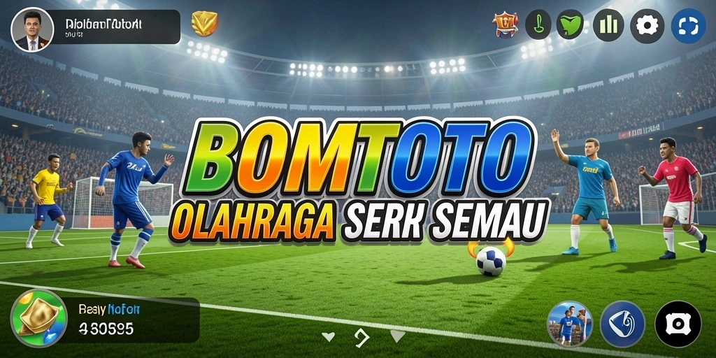 Tangkapan layar utama BOMTOTO menunjukkan aksi olahraga yang mendebarkan.