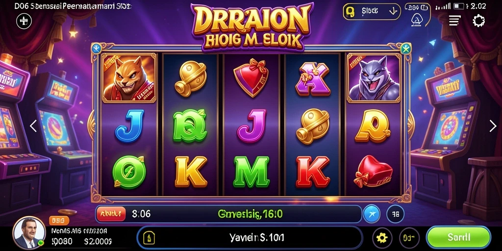 Tampilan gameplay D06 yang menarik dan penuh warna.