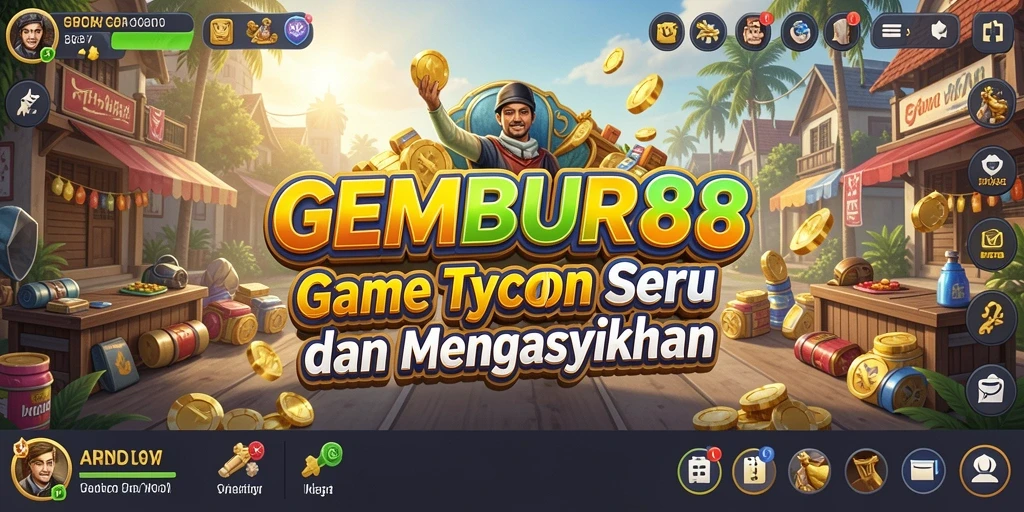 Tampilan gameplay GEMBUR88 yang menarik menunjukkan strategi bisnis yang cerdas.