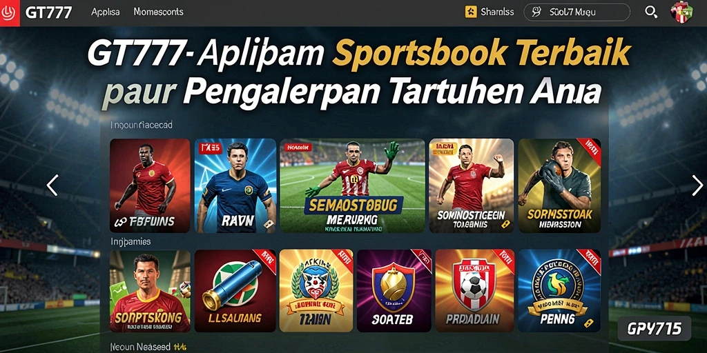Tampilan gameplay menarik di GT777 dengan berbagai jenis taruhan.