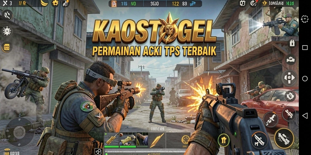 Tampilan gameplay KAOSTOGEL yang mendebarkan.