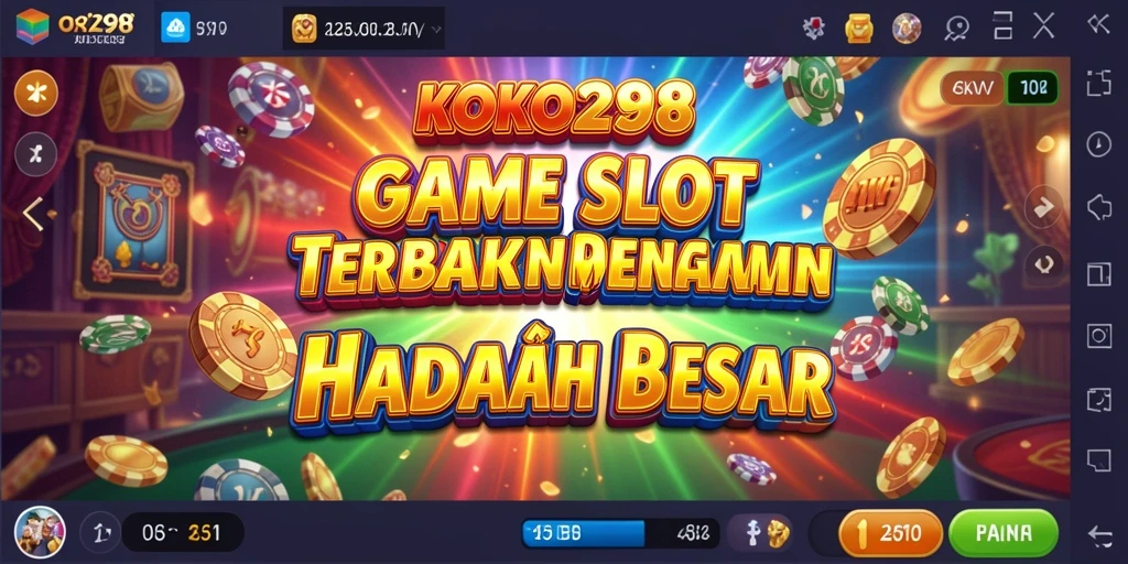 Tampilan gameplay KOKO288 dengan berbagai slot yang menarik.