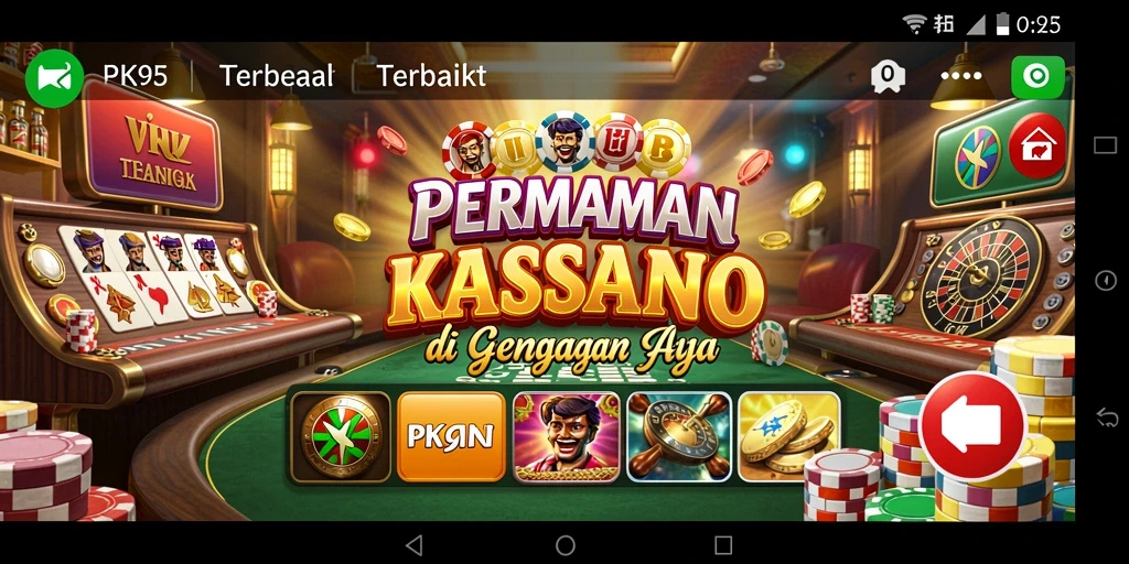 Tampilan menarik dari gameplay PK95 dalam aksi Kasino.