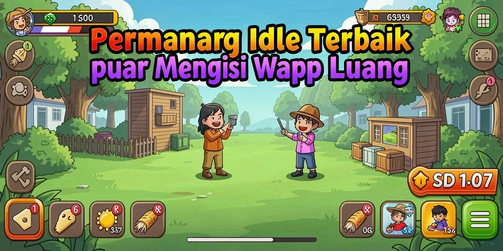 Tampilan menarik gameplay SD107 yang santai dan menghibur.
