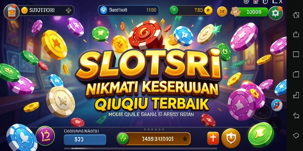 Tampilan gameplay seru game QiuQiu SLOTSRI.