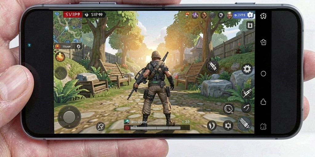 Tampilan gameplay SVIP9 yang mengesankan dan interaktif.